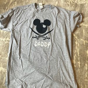 Mickey Mouse Pirate Daddy Shirt